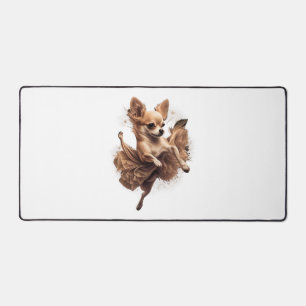 Chihuahua Ballerina Ballerina Tanz Schreibtischunterlage