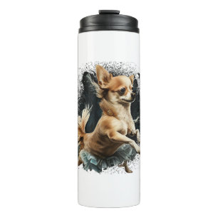 Chihuahua Ballerina Ballerina Tanz Thermosbecher
