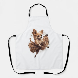 Chihuahua Ballerina Ballett Tanz Tanzen Schürze