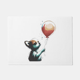 Chihuahua Balloon Niedlich Dog Chiwawa Funny Fußmatte