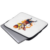 Chihuahua  Basketball  Player  Sport  Dunk  Copy Laptopschutzhülle (Vorne Knopf)