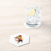 Chihuahua Basketball Player Sport Dunk Copy Untersetzer (Vor Ort)