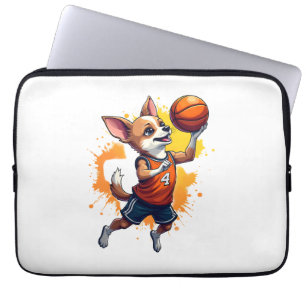 Chihuahua  Basketballspieler  Sport  Dunk  Kopie Laptopschutzhülle