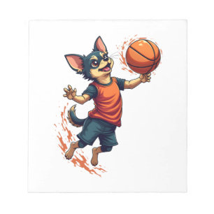 Chihuahua  Basketballspieler  Sport  Dunk  Notizblock