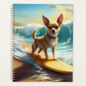 Chihuahua Beach Surfmalerei Planer (Vorderseite)