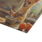 Chihuahua beim Kochen in der Küche Schneidebrett (Ecke)