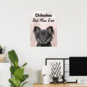 Chihuahua Best Mama Poster (Heimbüro)