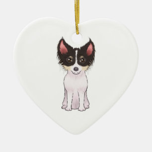 Chihuahua (Bild) Keramikornament