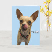 Chihuahua Birthday Card durch Fokus für eine Sache Karte (Gelbe Blume)