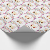 Chihuahua Birthday Geschenkpapier (Ecke)