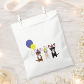 Chihuahua Birthday Party Gunag Geschenktütchen (Ausgeschnitten)