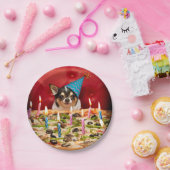Chihuahua Birthday Pizza Pizza Pappteller (Party)