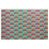 Chihuahua Birthday Pizza Pizza Stoff (Yard (91,4 cm))