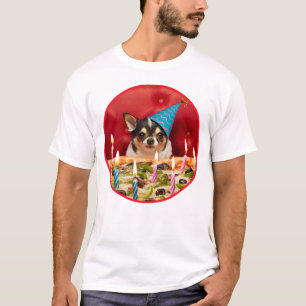 Chihuahua Birthday Pizza Pizza T-Shirt