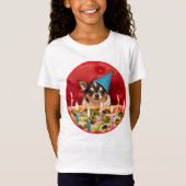 Chihuahua Birthday Pizza Pizza T-Shirt (Vorderseite)