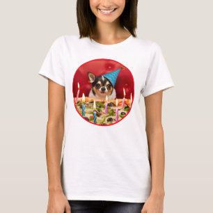 Chihuahua Birthday Pizza Pizza T-Shirt