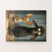 Chihuahua & Black Sheep - Funny Puzzle (Horizontal)