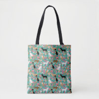Chihuahua-BlumenTaschen-Tasche - Chihuahua-Blumen
