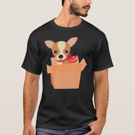 Chihuahua Boxing T-Shirt (Vorderseite)