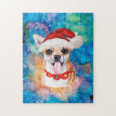 Chihuahua Breed Dog Weihnachten Puzzle (Vertikal)