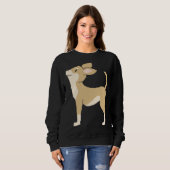 Chihuahua Brown Sweatshirt (Vorne ganz)
