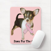 Chihuahua-Brustkrebs Mousepad (Mit Mouse)