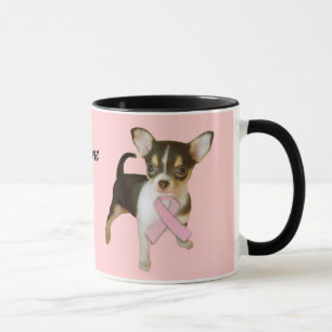 Chihuahua-Brustkrebs-Tasse Tasse