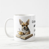 Chihuahua | Buch | Kaffee | Tee | Lesen | Mornin Kaffeetasse (Links)