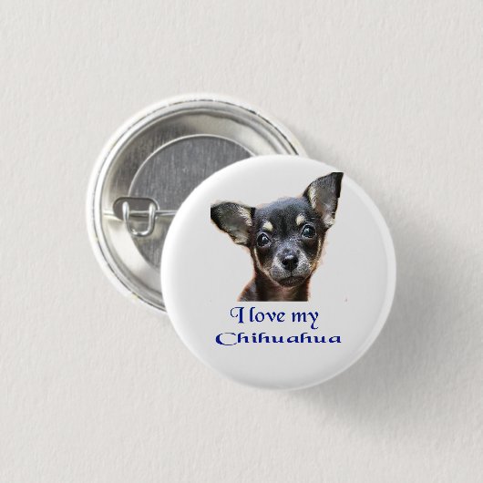 Chihuahua Button (Vorne & Hinten)