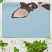 Chihuahua-Cartoon Küchentuch (Gefaltet)