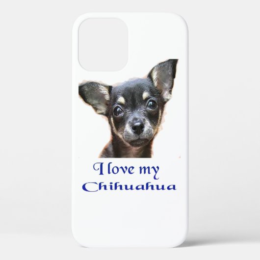Chihuahua Case-Mate iPhone Hülle (Rückseite)
