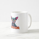 Chihuahua Chi Chichi Chiwawa Zombie Dog Halloween Kaffeetasse (VorderseiteRechts)