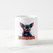 Chihuahua Chi Chichi Chiwawa Zombie Dog Halloween Kaffeetasse (Mittel)