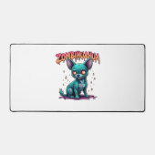 Chihuahua Chi Chichi Chiwawa Zombie Dog Halloween Schreibtischunterlage (Vorderseite)