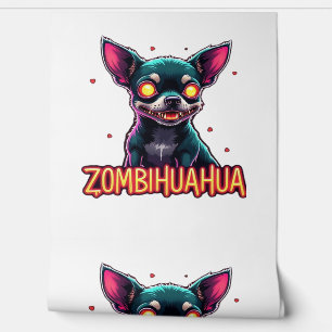 Chihuahua Chi Chichi Chiwawa Zombie Dog Halloween Tapete