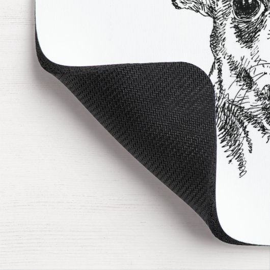 Chihuahua-Chiwawa Hunde Mousepad (Ecke)