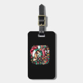 Chihuahua Christmas Cheer! Classic T-Shirt Gepäckanhänger (Vorderseite vertikal)