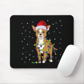 Chihuahua Christmas Dog Mousepad (Mit Mouse)
