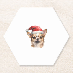 Chihuahua Christmas Dog Untersetzer
