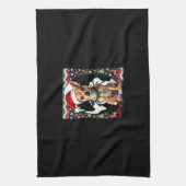 Chihuahua Christmas Santa Ugly Sweater Dog Lover X Geschirrtuch (Vertikal)
