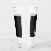 Chihuahua Christmas Santa Ugly Sweater Dog Lover X Glas (Rechts)