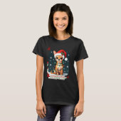 Chihuahua Christmas Santa Ugly Sweater Dog Lover X T-Shirt (Vorne ganz)