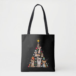 Chihuahua Christmas Tree Xmas Gift Tasche