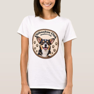 Chihuahua 'Club - nur Mitglieder' T-Shirt