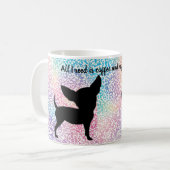 Chihuahua Coffee Tasse Chi Lover Geschenk (Vorderseite Links)