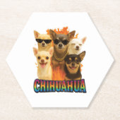 Chihuahua Copy Untersetzer (Vorderseite)