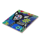 Chihuahua Dia de Los Muertos Tiles durch prisarts Fliese (Seite)