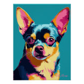 Chihuahua Dog 001 - Bruno Pokopen Poster (Vorderseite)