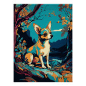 Chihuahua Dog 002 - Bruno Pokopen Poster (Vorderseite)