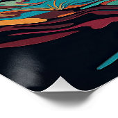 Chihuahua Dog 002 - Bruno Pokopen Poster (Ecke)